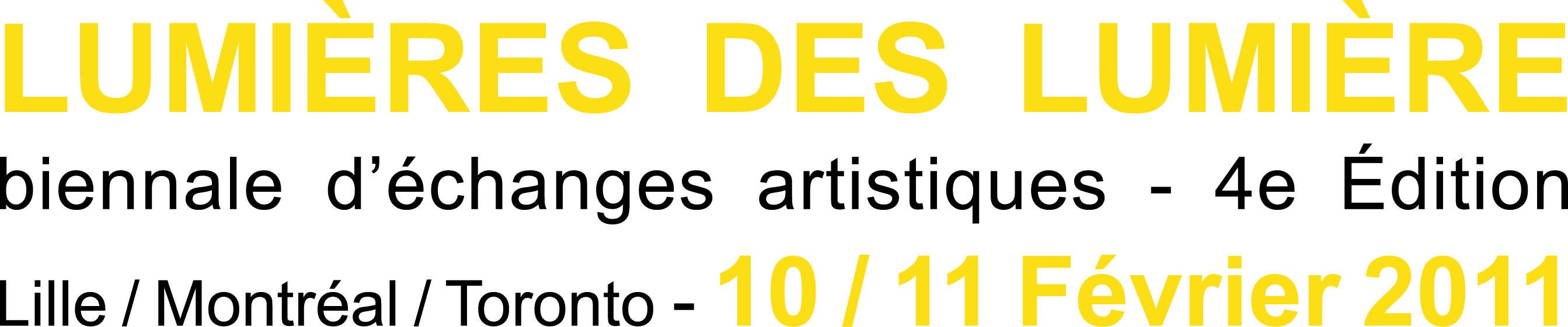 Lumières des Lumière